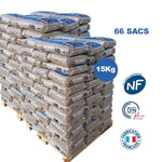 Französische Holzpellets Woodstock® Premium – Palette 990kg (66 Säcke)