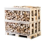 Palette kammergetrocknetes gespalten Hainbuche Brennholz 25cm